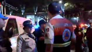 Pinchazo a reportera